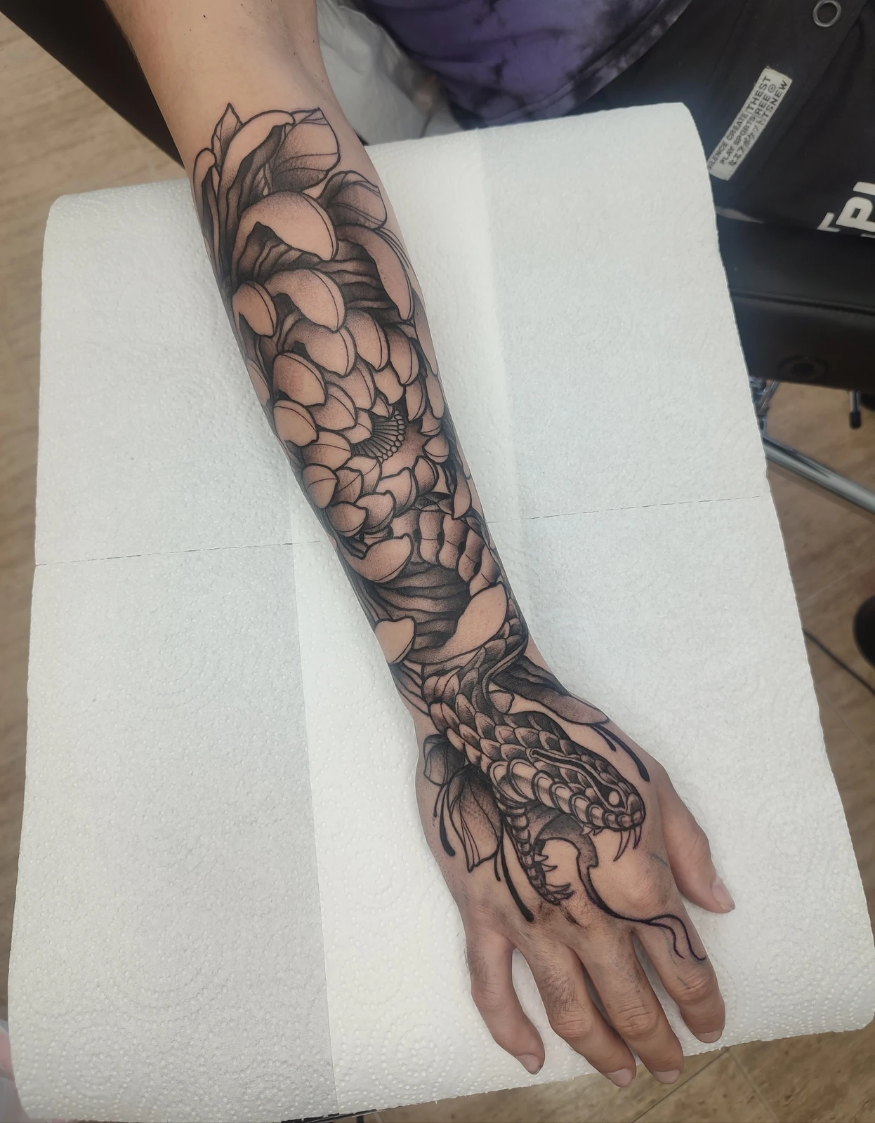 Tatuaje realizado por Pedro Jota en No Glory Tattoo Parlour
