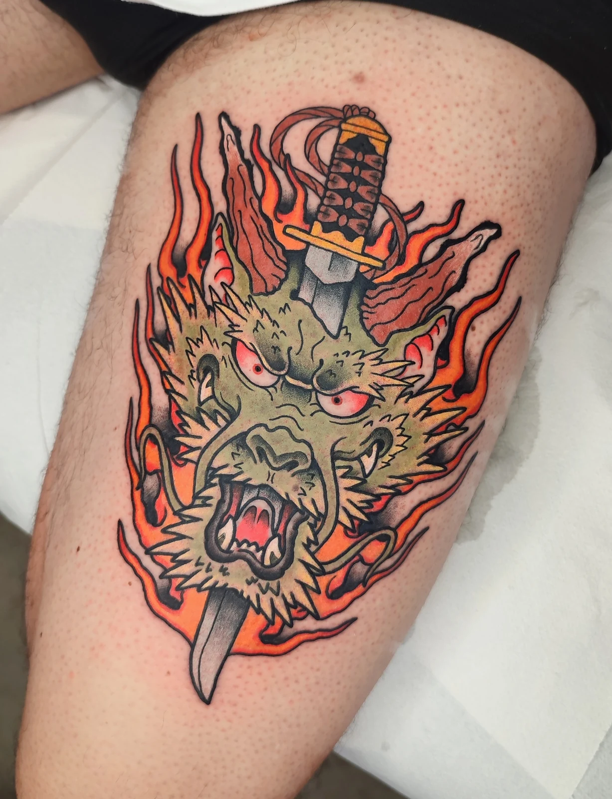 Tatuaje realizado por Pedro Jota en No Glory Tattoo Parlour