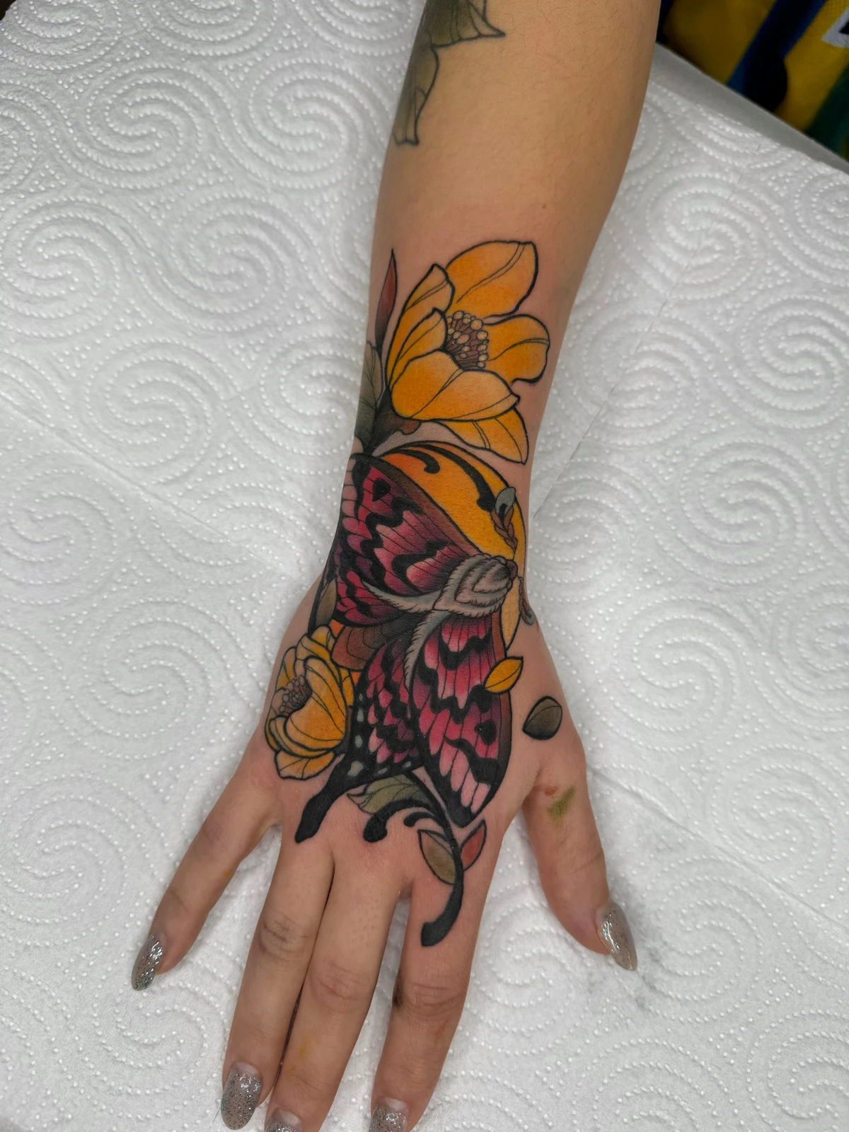 Tatuaje realizado por Pedro Jota en No Glory Tattoo Parlour